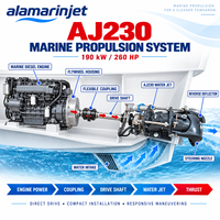 Alamarin Jet AJ 230 Waterjet 190kW 260HP 228mm Impeller Marine Jet Drive Tersedia