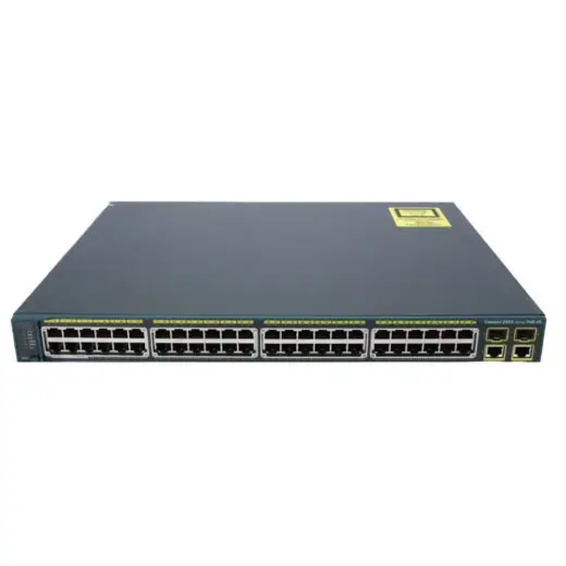 48 Port 10/100M Managed Layer 2 Network Switch 2 Gigabit Combo SFP Uplink Rack Mount Enterprise Office Access Switch