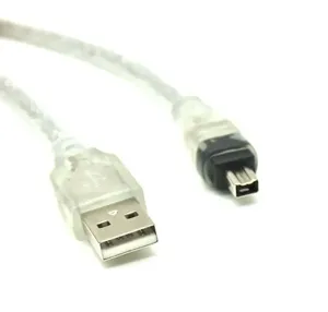 1.5M haute vitesse USB 2.0 mâle à 4 broches IEEE 1394 câble adaptateur d'extension convertisseur pour caméscope MINI DV HDV pour éditer PC