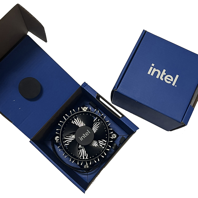 Intel Laminar RH1 4pin PWM New 90X90X25MM Copper Aluminum 65W Desktop Heatsink Radiator LGA 1700 ARGB Cooler Computer Case