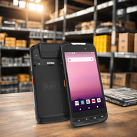 Dingdata E50H PDA Industriel Étanche IP67 5 Pouces Android 15 Processeur MTK 64 Go RAM Lecteur GMS NFC RFID Code-Barres 2D Portable pour Stockage