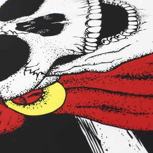 90*150cm Bandana rossa bandiera pirata 3 * 5ft un pezzo di bandiera di Halloween produttore di tecniche di stampa digitale in magazzino - Product Image 2