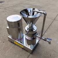 Broyeur colloïdal industriel pour matériaux fluides à haute viscosité, machine d'émulsification pour pâte de sésame et boue osseuse