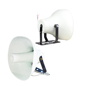 Haut-parleur de signalisation sonore extérieur puissant 50W PA, 8ohm 16ohm, en aluminium étanche pour système d'alerte précoce Typhoon Ouragan Tremblement de terre - Product Image 3