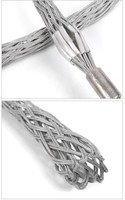 Poignée de traction de câble de galvanisation à tête unique 15-20mm couverture de filet en acier lisse pour fils et câbles