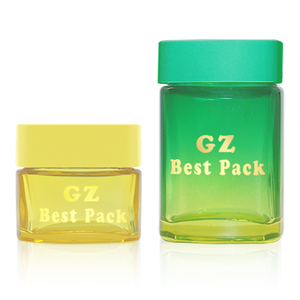 Logo personnalisé 50ml 70ml 110ml 180ml bonbons en <span class=keywords><strong>caoutchouc</strong></span> alimentaire scellé verre couvercle d'air herbe serré conteneur de stockage bocal en verre avec couvercle en verre - Product Image 5