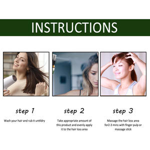 Sérum de croissance pour cheveux naturels Spray liquide de croissance Spray anti-chute pour hommes et femmes - Product Image 3