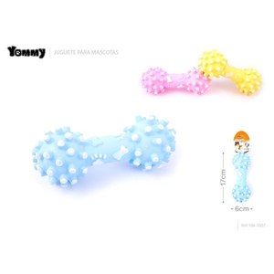 Yommy Spiky <b>Dumbbell</b> Toy 17cm For Dogs Pet Chew Toy - Product Image 1