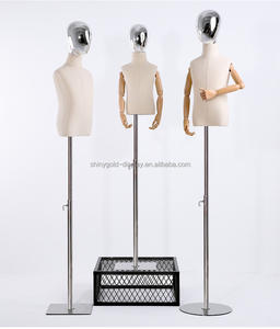 ทองใบหน้าเด็กผู้หญิงเด็กหุ่นเด็กแขนยืดหยุ่นเด็ก Enfant Unisex ครึ่งเด็กหุ่นสําหรับเสื้อผ้าจอแสดงผล - Product Image 4