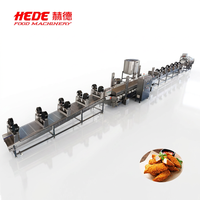 Ligne de production entièrement automatique de chips de pommes de terre avec séparation huile-eau, friteuse continue, équipement pour chips saines
