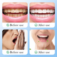 Poudre blanchissante pour les dents Sadoer 60g, marque privée, vente en gros, OEM, naturelle, haleine fraîche, élimine les taches de café et de thé