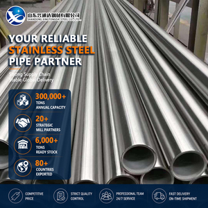 ISO Certified 316L Satin Finish 219.1mm <b>x</b> 8mm Seamless ASTM A269 Stainless Steel Pipe for Oil and Gas Pipeline - Product Image 1