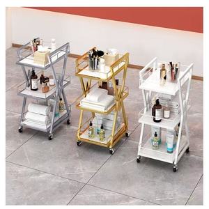 Syf High-end Beauty Salon Special <b>Trolley</b> Popular Nail Salon Storage Rack <b>Tool</b> Cart Hair and Permanent Makeup Storage Rack - Product Image 1