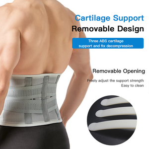 Corsé Ortopédico Ajustable y Transpirable con Nailon para <span class=keywords><strong>Hernia</strong></span> y Soporte Lumbosacral, Ajuste Universal - Product Image 2