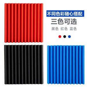 Panneaux acoustiques en coton insonorisant et ignifuge pour studio d'enregistrement et batterie, 12 feuilles par paquet, pour l'exportation - Product Image 1