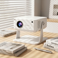 Projecteur intelligent Android 11 HT29 2K, 1 Go + 8 Go, LCD, 120 lumens, projection à 10 m, design mini portable pour les conférences