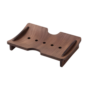 Porte-savon égouttoir pour la maison, le balcon et l'hôtel, support à savon, plateau à savon, organiseur d'articles de toilette, porte-savon en bois - Product Image 1