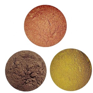 Pigment en poudre de laiton échantillon gratuit pour l'impression et le revêtement de peinture à l'encre pour cuir avec des perles de cuivre et d'or en bronze - Product Image 2