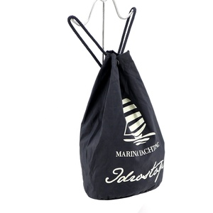 Custom Nylon Fabric Drawstring Backpack Bag Printing Logo Promotional Sport Bag