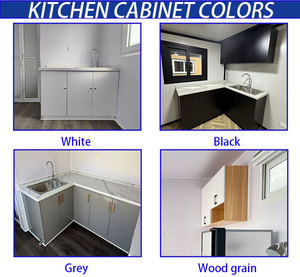 Casa Contenedor de 6 <span class=keywords><strong>m</strong></span> con Estructura de Acero, Personalizable, Estándares Australianos, Casa Pequeña Transportable en Contenedor de 20 pies - Product Image 4