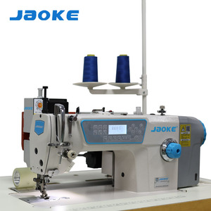 New JAOKE JK-5490-7D Industrial Curtain Sewing Machine - Automatic Top/Bottom High-Speed Flat-Bed Iron - Product Image 1