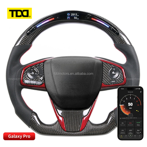 Volant sport en carbone TDD LED pour Honda Civic Accord 11e génération 2021 2022 2023 2024, volant personnalisé authentique - Product Image 1