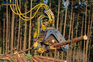 เครื่องจักรป่าไม้ XUVOL XVF-600HP เครื่องตัดต้นไม้ 360 °   หัวตัดไม้สำหรับรถขุดขนาด 20-25 ตัน แบบหมุนได้ - Product Image 4