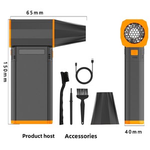 130000 RPM potente Turbo Mini ventilador fuerte limpieza de la <span class=keywords><strong>casa</strong></span> Handy Jet cocina al aire libre plumero de aire refrigeración Mini violento Turbo ventilador - Product Image 3