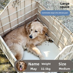 Caseta para Perros de Plástico Moderna de Alta Calidad, Lujosa, Impermeable, Universal para las Cuatro Estaciones, para Razas Grandes, Villa para Mascotas al Aire Libre - Product Image 5