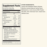 Poudre de protéines végétales à base de vanille, mycoprotéines, OEM ODM, complément nutritionnel en marque blanche