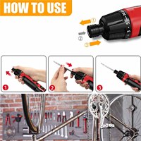 Ensemble de tournevis électrique à batterie rechargeable portable, moteur sans balais, couple maximal de 15 Nm, pour les constructeurs de modèles réduits, bricolage