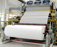 Machine de fabrication de papier absorbant en fibres recyclées de papier usagé de 30 tonnes, 2880 mm, pour papeterie au Pakistan, en Turquie et en Égypte