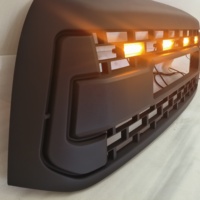Spedking Nouveau design Accessoires de voiture Grille de pare-chocs avant avec lumière pour TOYOTA Tundra 2009-2013 Grille