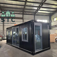 Maison modulaire en conteneur STC 20 pieds, assemblage rapide, bâtiment préfabriqué en acier pour camps de secours et logements temporaires