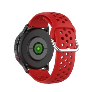 Correas Deportivas de Silicona, Correa de Repuesto para Reloj Inteligente <span class=keywords><strong>HUAWEI</strong></span> WATCH <span class=keywords><strong>GT</strong></span> 2 Pro, Samsung Watch 5 4 <span class=keywords><strong>3</strong></span> <span class=keywords><strong>Active</strong></span> <span class=keywords><strong>3</strong></span> 2 - Product Image 2