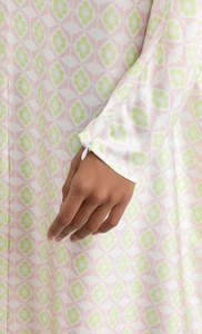 SIPO – robe musulmane en Satin pour femmes, Abaya, mode malaisienne, vente en gros, 2023 - Product Image 4