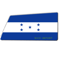 Tapis de sol d'intérieur avec drapeau de la Guadeloupe, tapis de bienvenue pour entrée, tapis de bienvenue extérieur, tapis de sol à profil bas pour entrée et patio