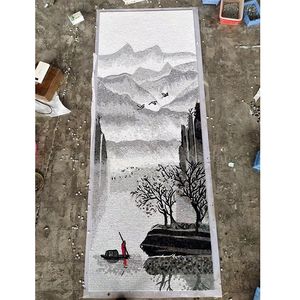 <strong>Tile</strong> Picture Flower Design Marble Mosaic Pattern on Wall - Product Image 3