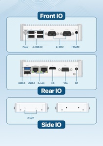 Peladn máy vi tính <span class=keywords><strong>Intel</strong></span> Celeron J1900 công nghiệp máy tính mini 6 * USB RJ45 * 2 nhúng công nghiệp Mini PC con Windows 10 - Product Image 5
