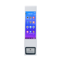 6.8 ucuz Mini Android Self servis POS Tablet terminali makinesi donanım ücretsiz POS sistemi Supermare
