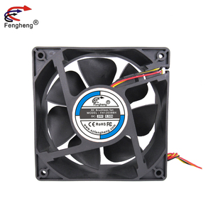 Nhà máy trực tiếp 4.72 ''12038 DC 12V/24V 1300/1500rpm Quạt làm mát cho tủ lạnh - Product Image 2