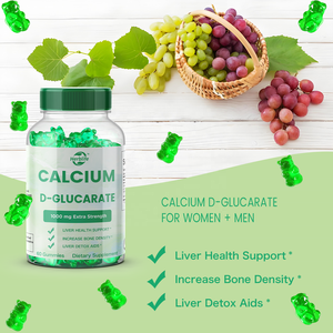 Haccp OEM ODM Calcium D-Glucarate Gummies Cleanse Supplement for Men and Women, Metabolism Supports - Product Image 3