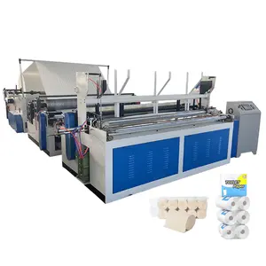 Hot selling machine for small business toilet paper rewinding machine tissue paper making machine