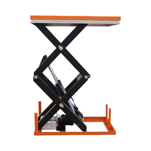 2 Tonnen AC-betriebener Hydraulischer Scherenhubtisch mit Bedienfeld & Fernbedienung für Effizientes Be- und Entladen im Lager - Product Image 1