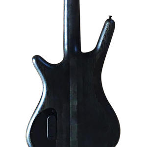 กีตาร์เบสไฟฟ้า 4 สาย คุณภาพสูง ยี่ห้อ Paisen ไม้เอล์มเมเปิลสีดำล้วน 24 เฟรต - Product Image 5