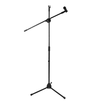 Support de microphone de studio à bras articulé réglable à 180° avec pince de bureau pour le gaming et le streaming en direct