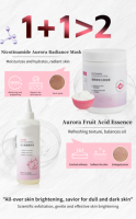 400Ml Body Aha Whitening Producten Porie Raffinage Minimaliseren Serum Fruitzuren Chemische Exfoliator Peeling Serum Voor Huidlichaam