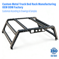 Support de chargement universel pour camion avec étagère métallique, fabrication sur mesure OEM ODM pour pick-up, SUV, tout-terrain
