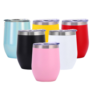 Customizable Logo Double Wall Vacuum Insulated Stainless Steel 8oz/10oz Stackable Travel Mug Magnetic Magslider Lid 6-12 Hours - Product Image 1