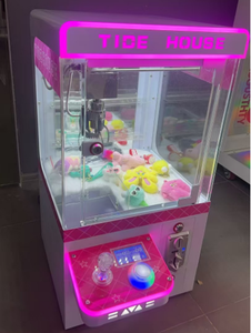 Machine <span class=keywords><strong>à</strong></span> griffes mini-arcade <span class=keywords><strong>à</strong></span> monnayeur pour enfants, en métal, avec logo imprimé numériquement et prise personnalisée, en anglais - Product Image 6